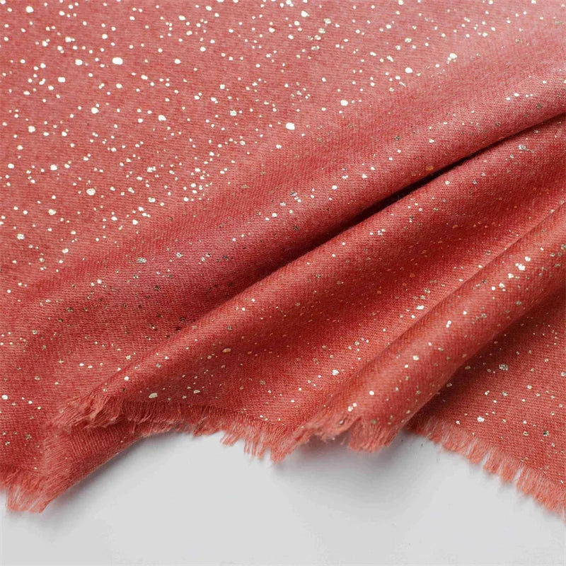 Winter Thick Cotton Viscose Scarves Ombre Gradient Glitter Shimmer Fringe Shawls And Wraps Pashmina Stole Bufandas Muslim Sjaal