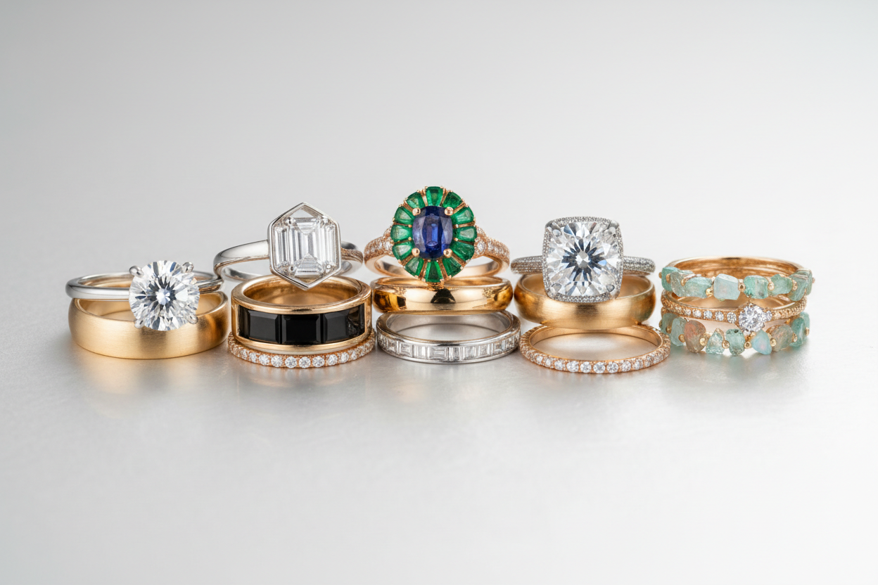 Cute Ring| No Rust | Copper| Stainless steel long lasting ring for women