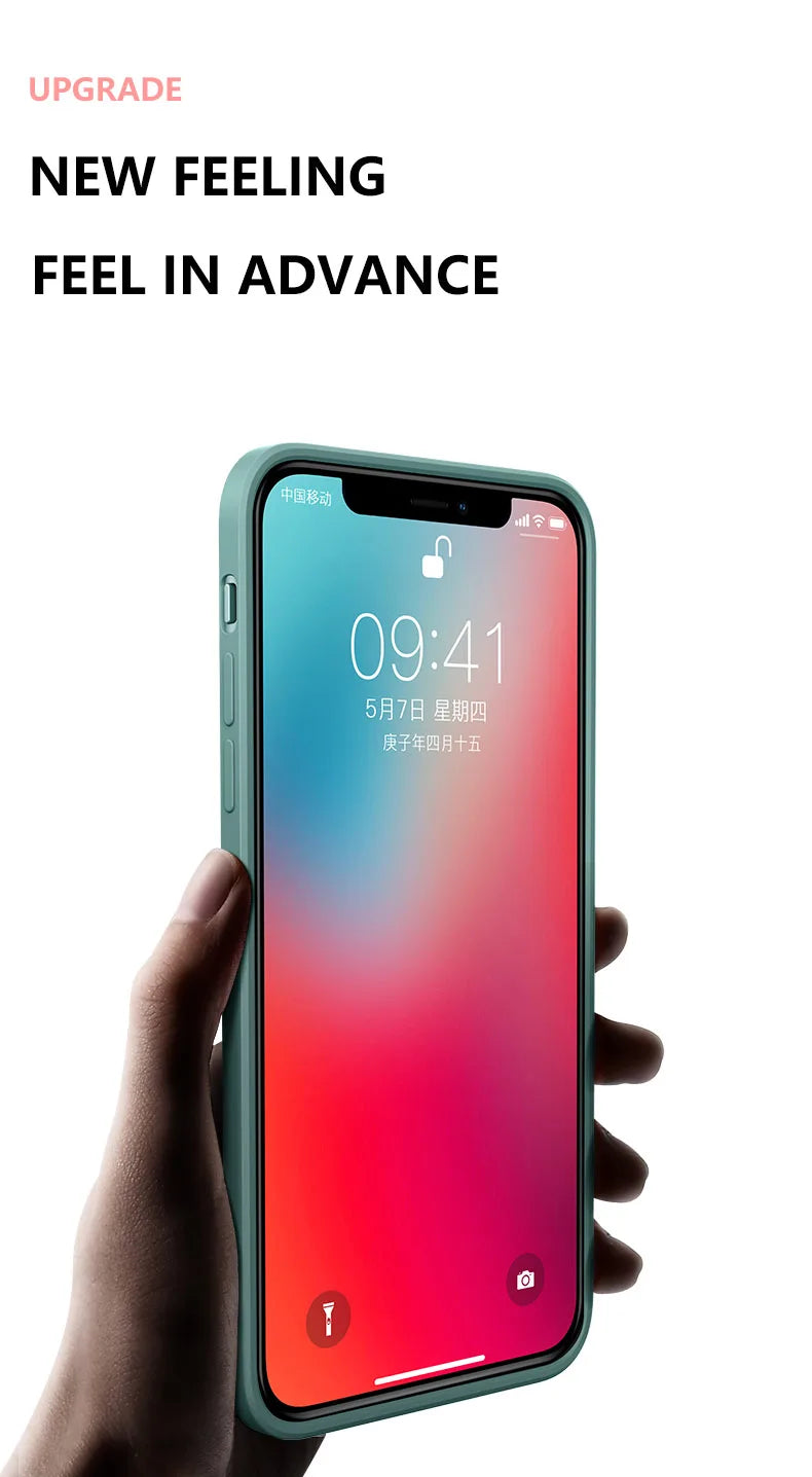 iPhone 13 11 12 Pro Max Mini Case Official Liquid Silicone Case For iPhone X XS MAX XR 6 6 s 7 8 Plus SE 2020 Cover