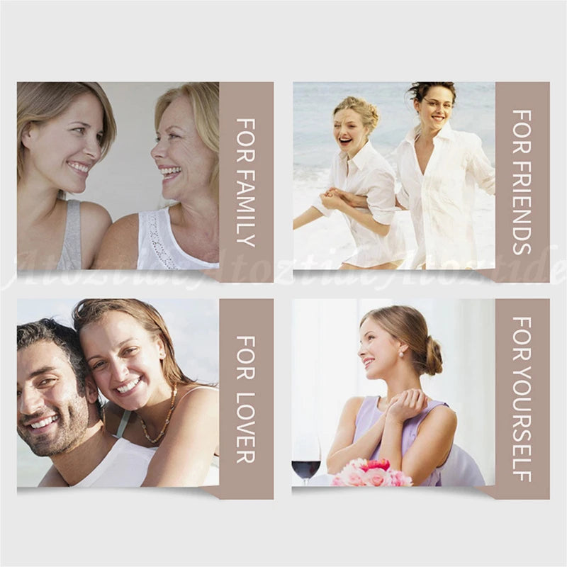 Customized Fashion Stainless Steel Name Necklace Personalized Letter 5mm NK Thick Chain for Women Men Pendant Nameplate Gift