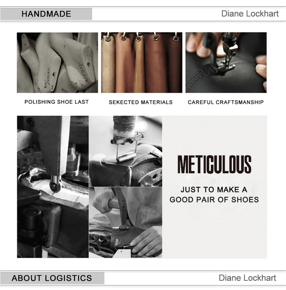 Chunky Platform Combat Boots - Black Lace-Up