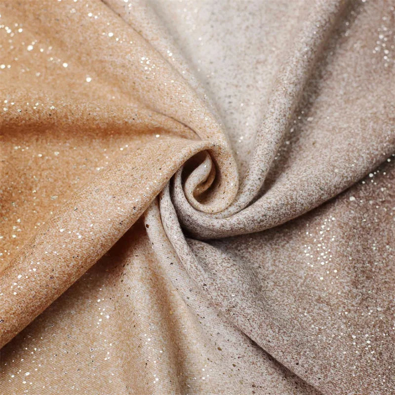 Winter Thick Cotton Viscose Scarves Ombre Gradient Glitter Shimmer Fringe Shawls And Wraps Pashmina Stole Bufandas Muslim Sjaal