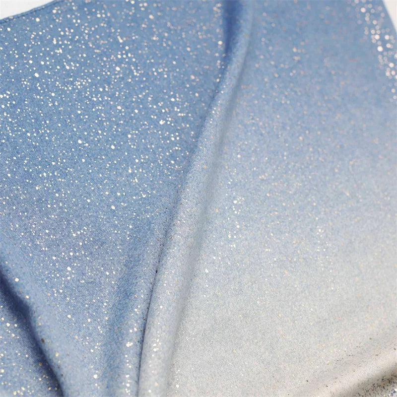 Winter Thick Cotton Viscose Scarves Ombre Gradient Glitter Shimmer Fringe Shawls And Wraps Pashmina Stole Bufandas Muslim Sjaal