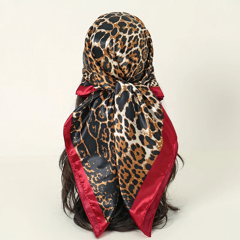 Silky Satin Square Scarves