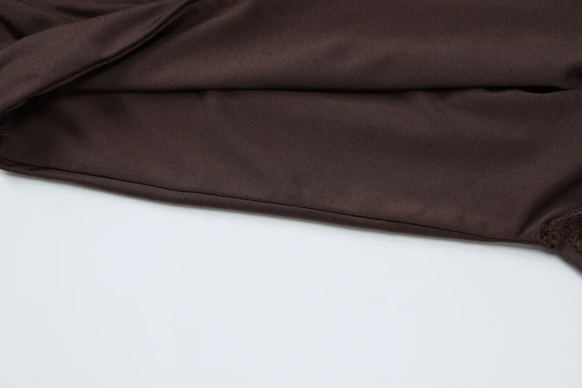 Hermosa: Asymmetrical Ruched Formal Mini Dress