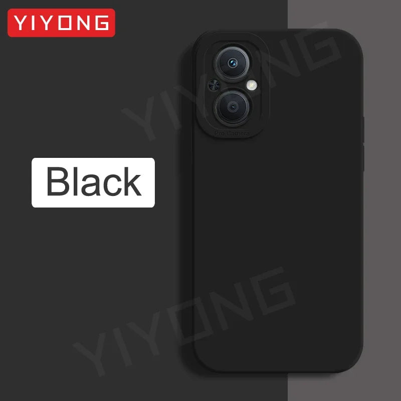 Reno8 Lite Case Silky Soft Liquid Silicone Cover For OPPO Reno 8 7 Pro 7Z Reno7Z Reno7 Lite Shockproof Phone Cases
