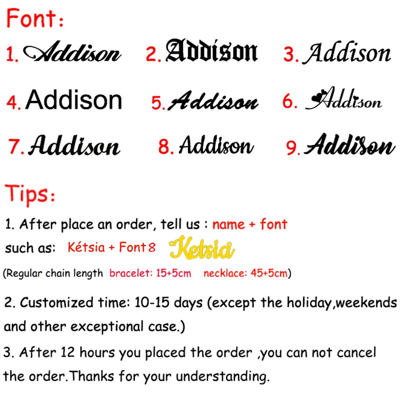 Customized Name Necklace Heart Zircon Romantic Nameplate Pendant Stainless Steel Personalized For Women Jewelry Birthday Gifts